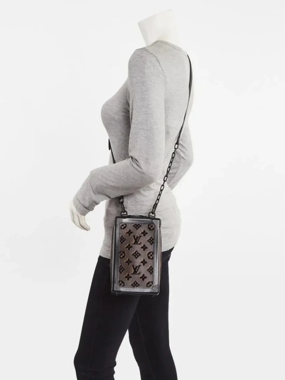 Louis Vuitton Monogram Canvas Tuffetage Vertical Soft Trunk Bag